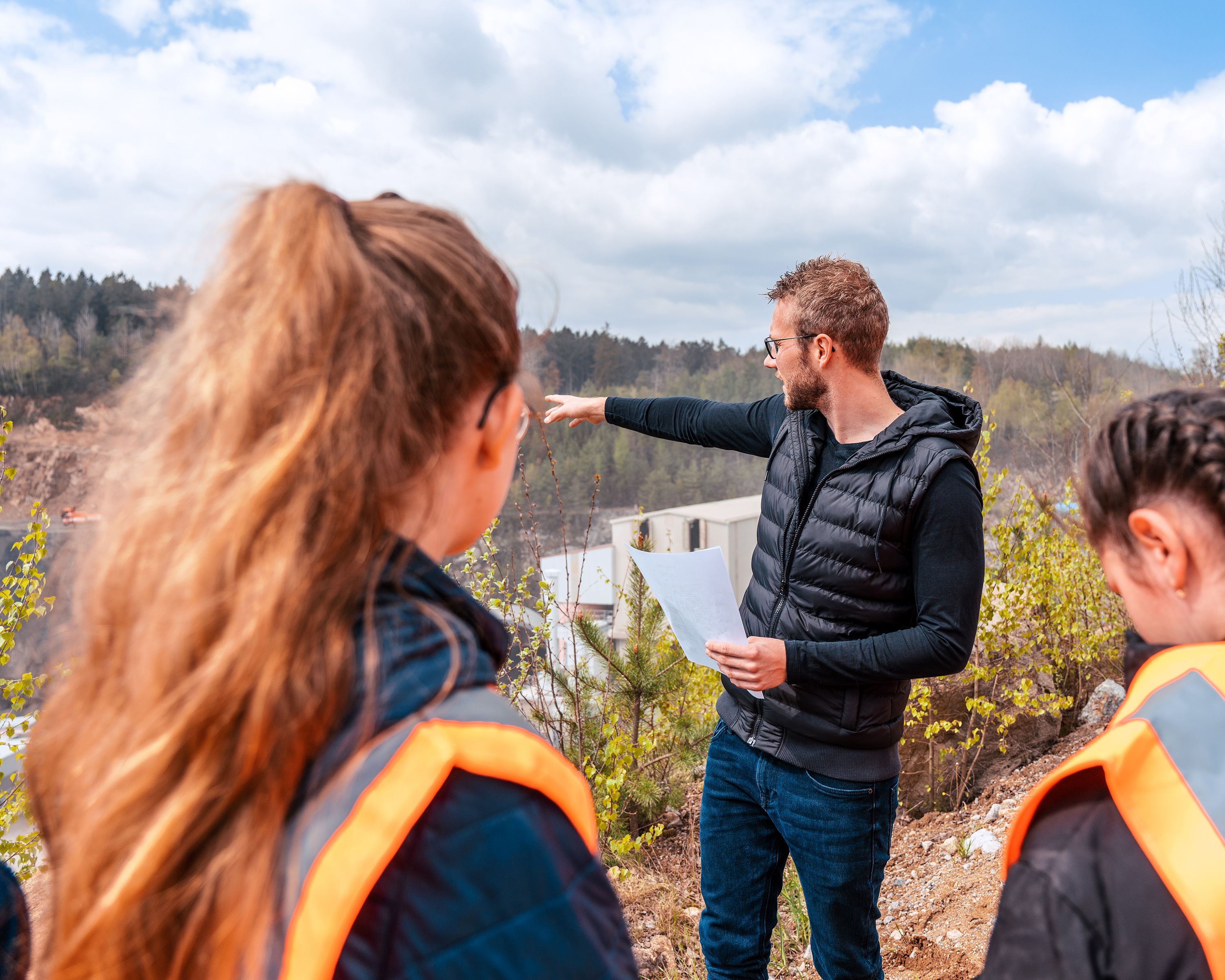 Besichtigung Steinbruch Blauberg