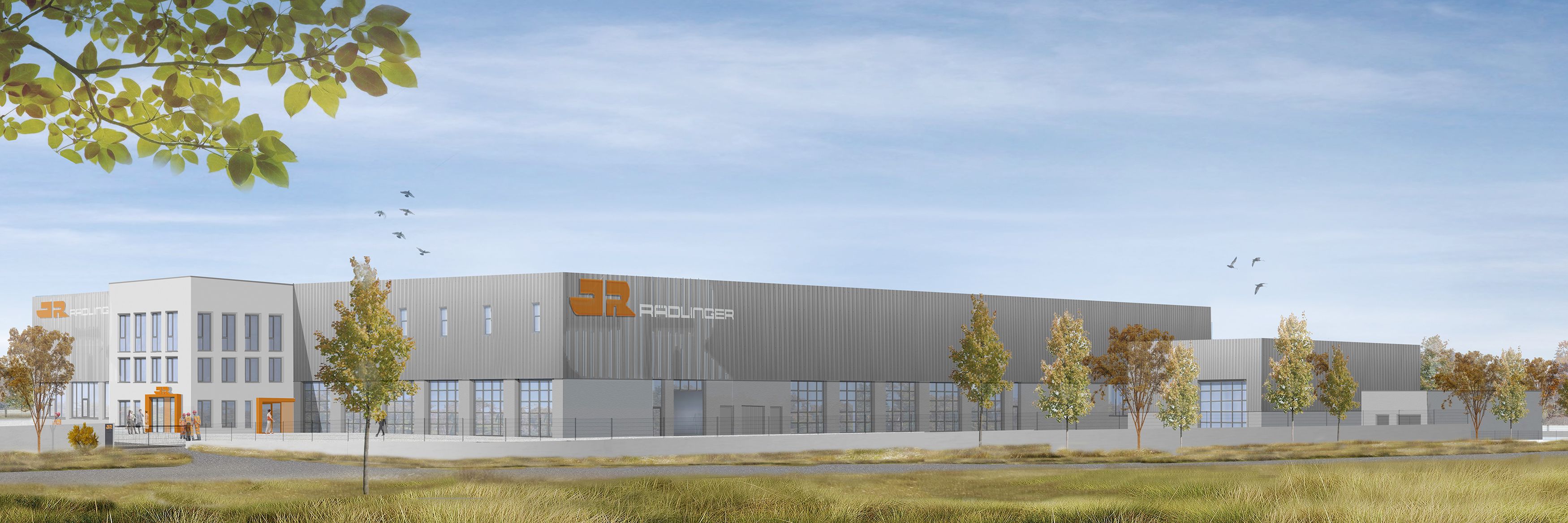 Visualisierung Logistikzentrum