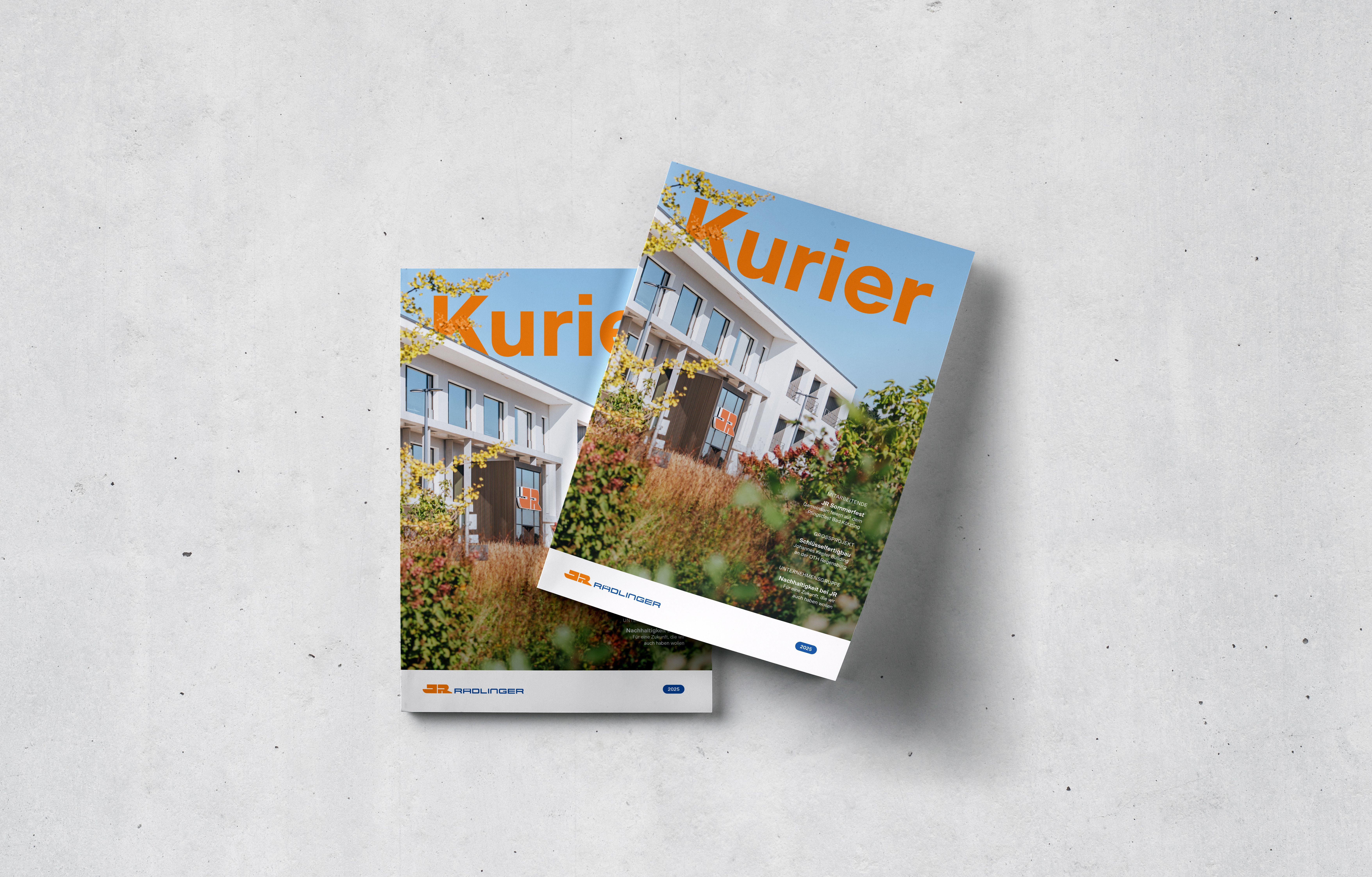 Die neue Ausgabe des Unternehmensmagazins der Josef Rädlinger Unternehmensgruppe