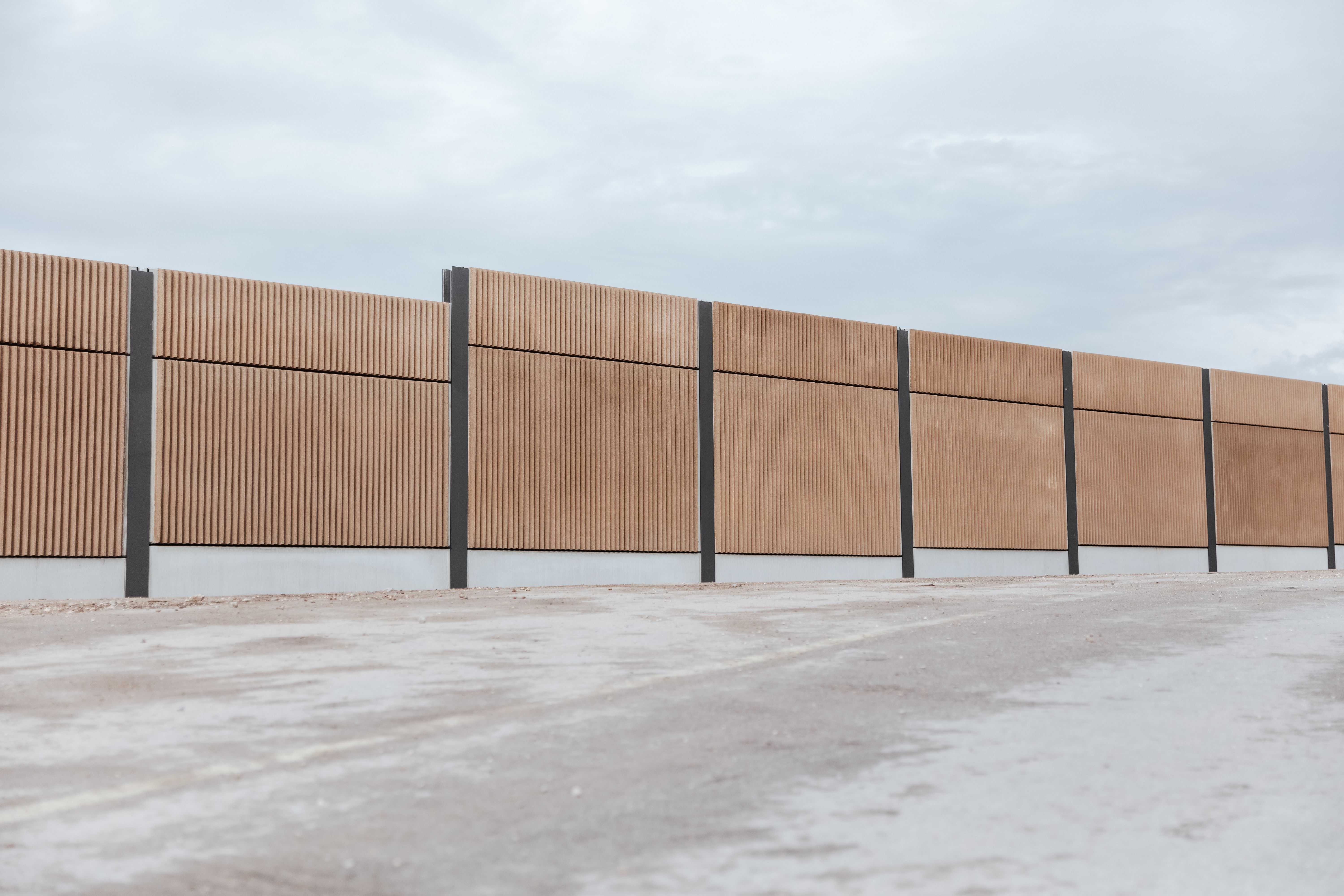 Lärmschutzwand von Rädlinger aus Holz